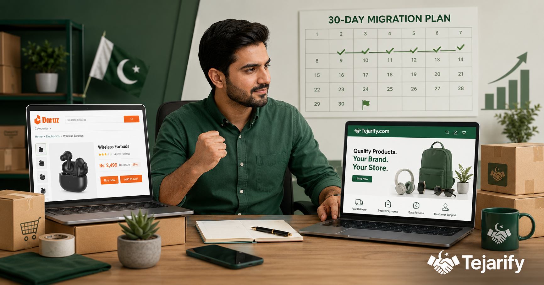 How to Move From Daraz to Your Own Online Store in Pakistan: A Practical Migration Guide